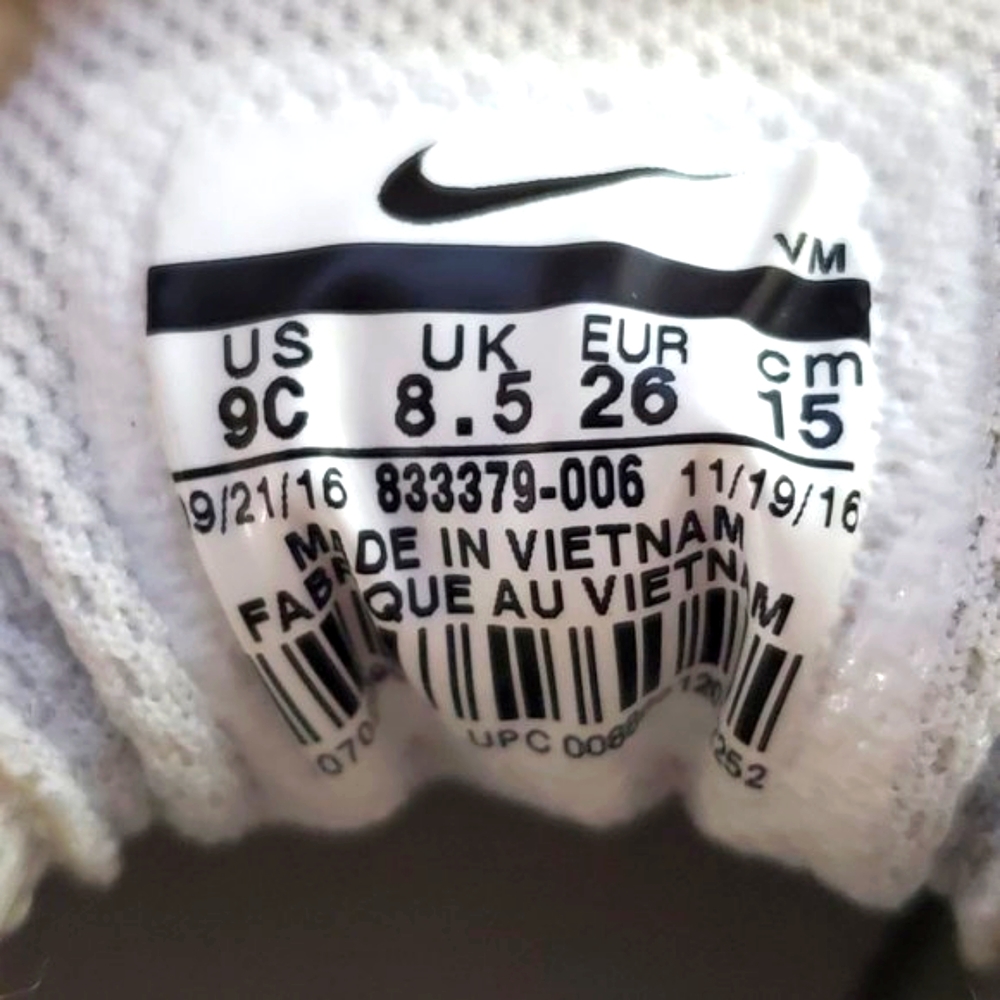 31) NIKE Kids Air Max 90 Leather Sz. 9C - Picture 6 of 6